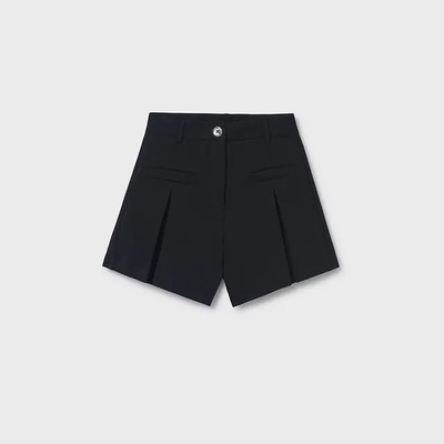 Mayoral Панталон къс пунто рома в черен цвят за момиче Майорал