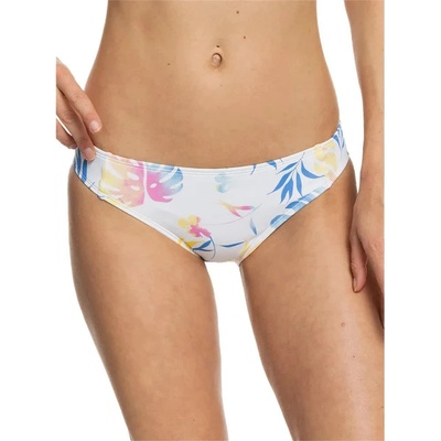 Roxy Printed Beach Classics Hipster bikini bottom - White (Bright White S Surf Trippin)
