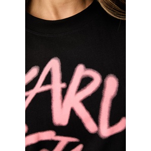 Karl Lagerfeld Jeans тениска дамска от памук (B3W17019)