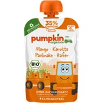 Pumpkin Organics Био пюре Pumpkin Organics - Пауч с овесени ядки, манго и морков, 100 g (210718) - baby
