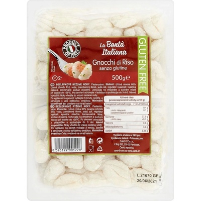 La Bontá Italiana GNOCCHI RÝŽOVÉ 0,5 kg