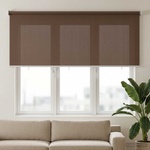 vidaXL Външна ролетна щора с блокировка на UV 90% Таупе 140 x 140 cm (42036146)
