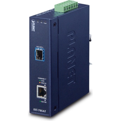 PLANET ixt-705at мрежов медиен конвертор 20000 Мбит/с Син (ixt-705at)