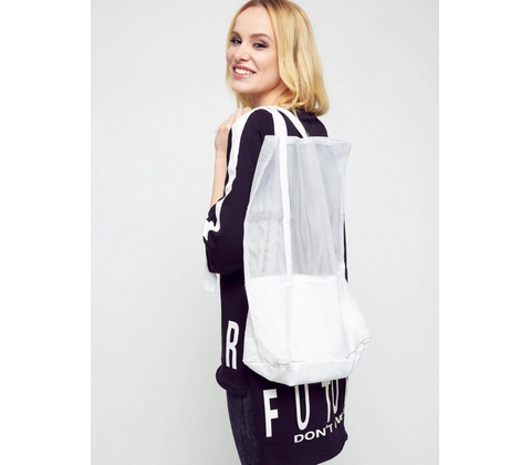 Openwork bag white biela Yups