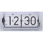 NeXtime Настолен часовник Big Flip Clear прозрачен (5209TR) Будилник