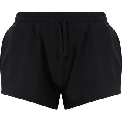 Just Cool dámske elastické športové šortky čierna