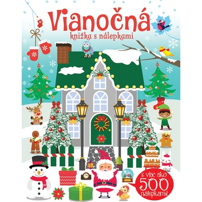 Vianočná knižka s nálepkami - Kolektív