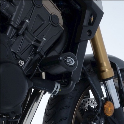 R&G CP0483BL Aero padací chrániče Honda CBR650R/CB650R Neo Sports Café černé
