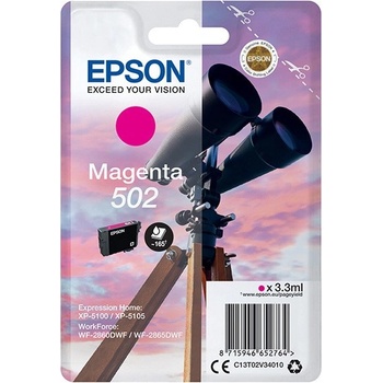 Epson 502 магента (magenta) оригинална касета (C13T02V34020)