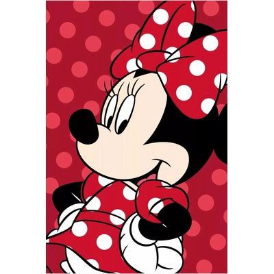 Jerry Fabrics Mikroplyšová deka Minnie Mouse