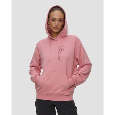 Peak Performance W Terry Graphic Hood ružová