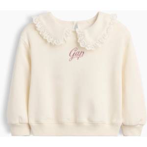 GAP Бебешки суитшърт VintageSoft с лого GAP GAP | Bezhov | Момичешки | 18-24 месеца