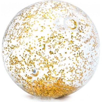 Intex 58070 Nafukovací míč Glitter Beach 71 cm zlatý