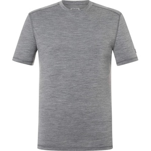 super. natural Мъжки долна фланелка с къс ръкав super. natural Sierra 140 Tee T-shirt - Cashmere Grey Melange - размер XL (014-2124-1014)