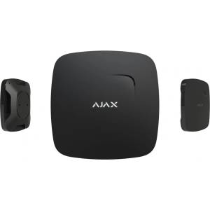 Ajax Systems 38106.16. BL1 FireProtect Plus Jeweller - безжичен сензор за дим, топлина и въглероден оксид - черен (38106.16.BL1)