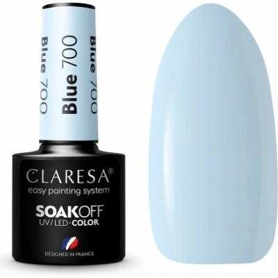 Hybridní lak barevný lak Claresa Odstíny modré Blue 700