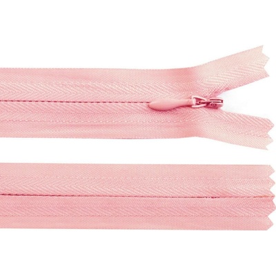 Stoklasa Spirálový zip skrytý No 3 délka 25 cm Balení: 1 ks, Varianta: 136 pudrová 136 pudrová