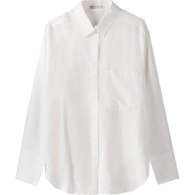 Bershka Блуза бяло, размер XL