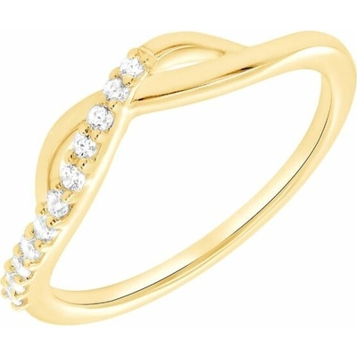 Eppi prsten zo striebra s lab grown diamantmi Joel R49271