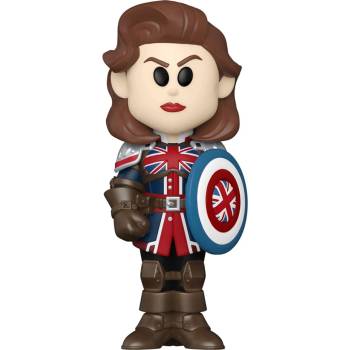 Image 1 of Funko Vinyl Soda Marvel What If? Captain Carter 10cm