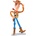 BULLYLAND Фигурка Bullyland - Walt Disney, Шериф Уди (BL12761)