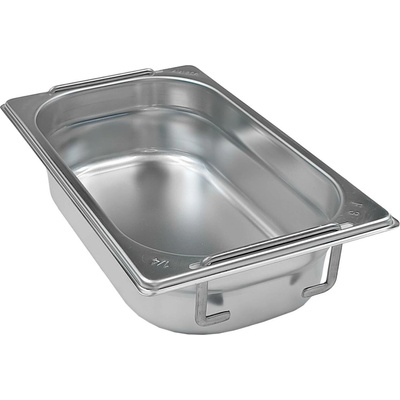 REDFOX Gastronádoba GN 1/4 se zasouvacími uchy - hloubka 65 mm - nerezová