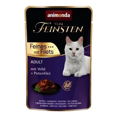 Animonda Vom Feinsten Adult Feines m.Fillets zverina a morčacie 85 g
