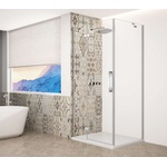 SAPHO Trinity - Душ кабина 110x120 см, лява, прозрачно стъкло/хром GT5612-11CL-CH (GT5612-11CL-CH)