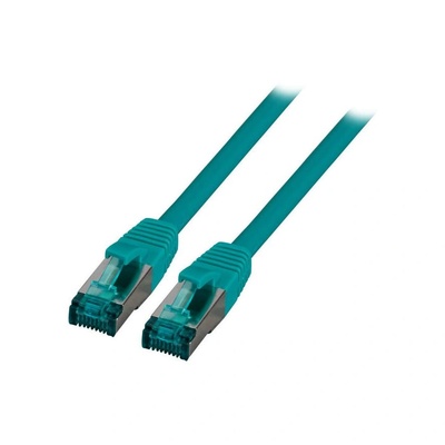 EFB-Elektronik RJ45 Patchkabel S/FTP, Cat. 6A, LSZH, 10m, grün (MK6001.10GR) (MK6001.10GR)