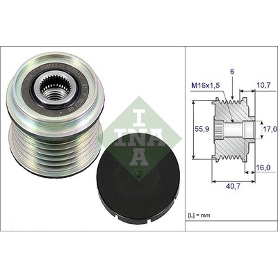 Předstihová spojka Schaeffler INA 535 0028 10 IN 535002810