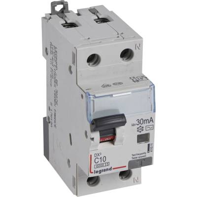 Legrand DX3 C10/30mA/2p/AC 411011