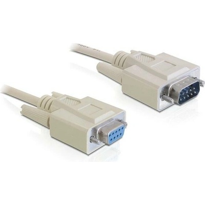Delock sériový kable RS-232, Sub-D9 samec/samice 5 m 84016 DeLock