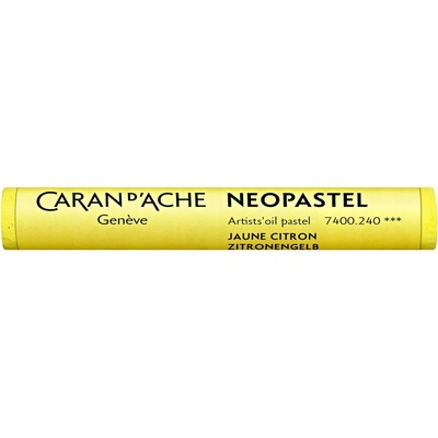 Caran d´Ache Neopastel olejový pastel 240 lemon yellow