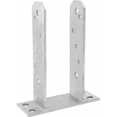 Domax zaskrutkovacia pätka stĺpika typu TT PST 80 - 80 x 160 x 60 x 200 mm 8 ks