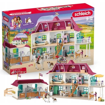 Schleich 42706 Venkovský dům a stáj u jezera – Zboží Dáma