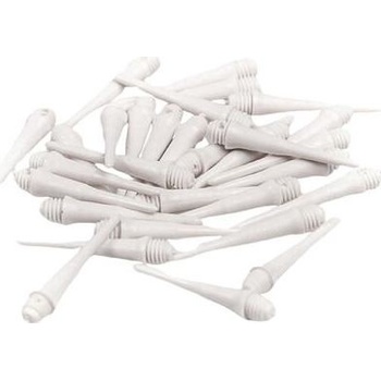 Meteor Tips 24 hroty k šipkám bílá