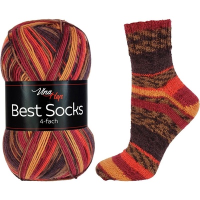 VLNA HEP Best Sock 4-fach 7316