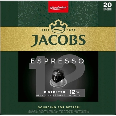 Jacobs Nespresso Ristretto 20 ks