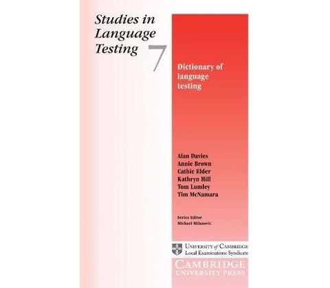 Dictionary of Language Testing PB