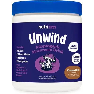 Nutricost NutriZen Unwind, карамел, 207 g, Nutricost (57472 (681103) NC)
