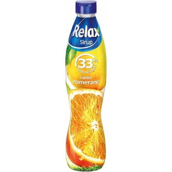 Relax sirup pomeranč, 0,7 l