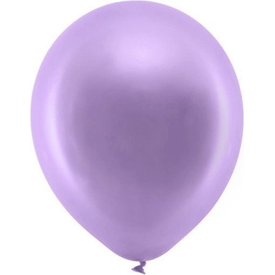 Party Deco Латексови Балони Металик, Виолетово 30см (rb30m-014)