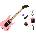 Jackson JS Series Dinky Minion JS1XM MN Standard SET Bubble Gum Pink Електрическа китара