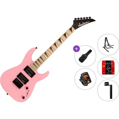Jackson JS Series Dinky Minion JS1XM MN Standard SET Bubble Gum Pink Електрическа китара