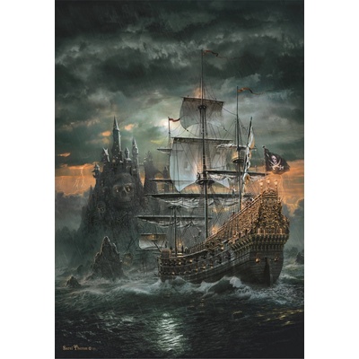 Clementoni 31682 Pirátská loď 1500 dílků