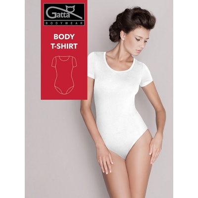 Gatta dámské body t-shirt bílé