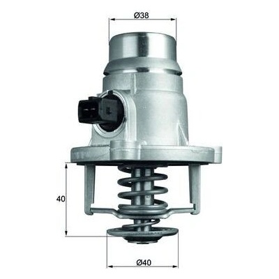 Termostat, chladivo MAHLE TM 27 101
