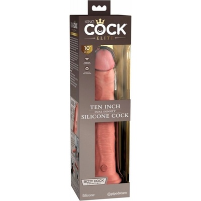 Pipedream King Cock Elite 10“ Dual Density Silicone Cock