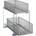 WENKO 53140800 - Рафт GIOMA 35x33, 5 cm сребрист (WE0472)
