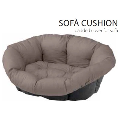 Ferplast Sofa 10 - пластмасово легло за кучета 96Х71Х32СМ с включен дюшек
